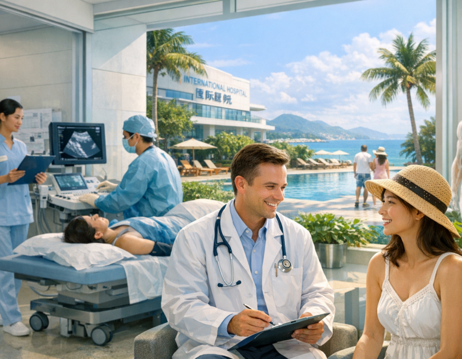 клиники на Хайнане