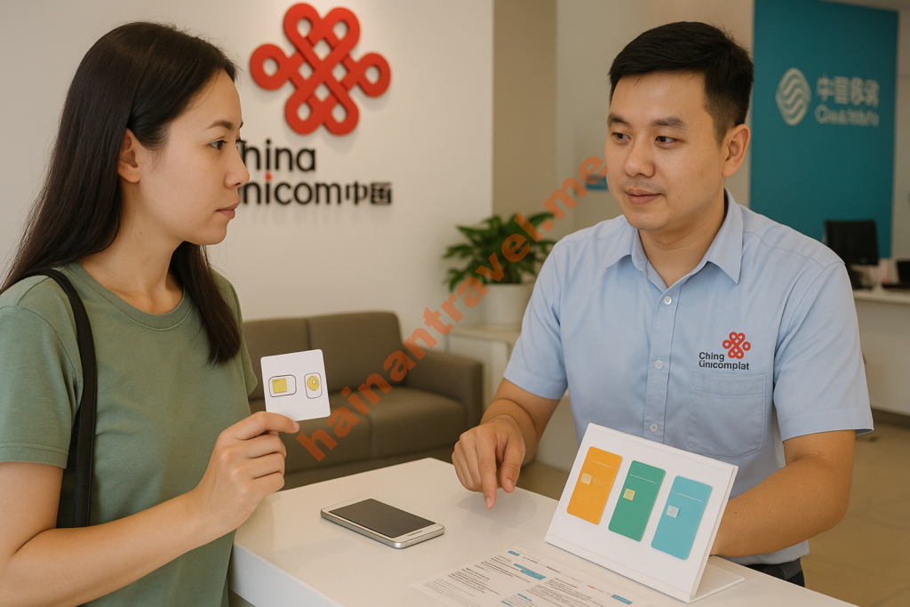 Сим-карта на Хайнане