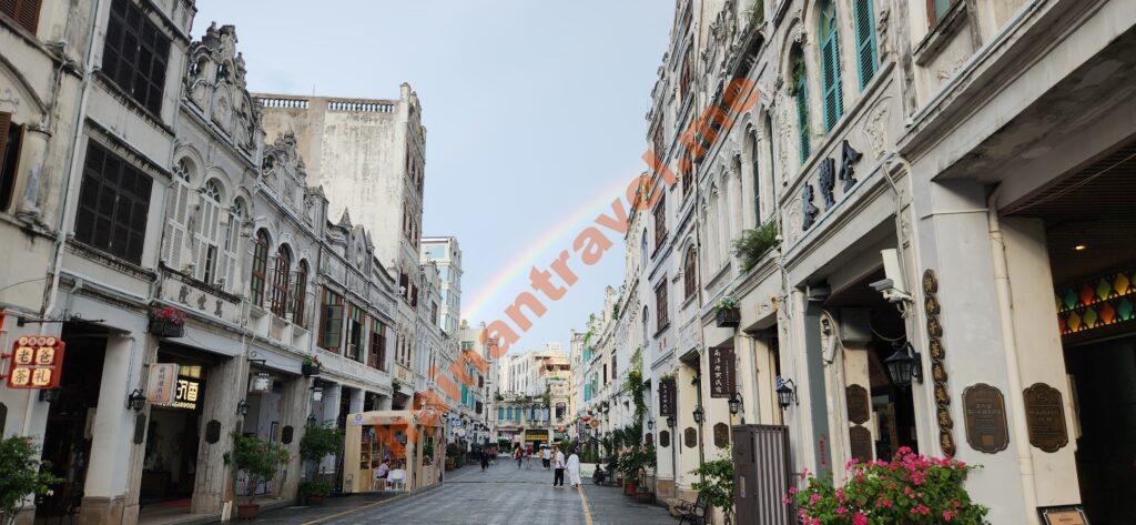 достопримечательности Хайкоу фото — аркадные дома квартала Цилоу