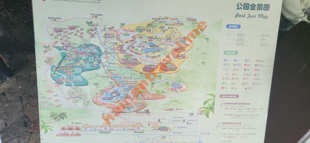 схема парка Ялонг