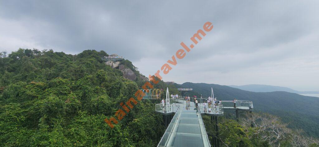 Стеклянный мост, парк Ялонг бей